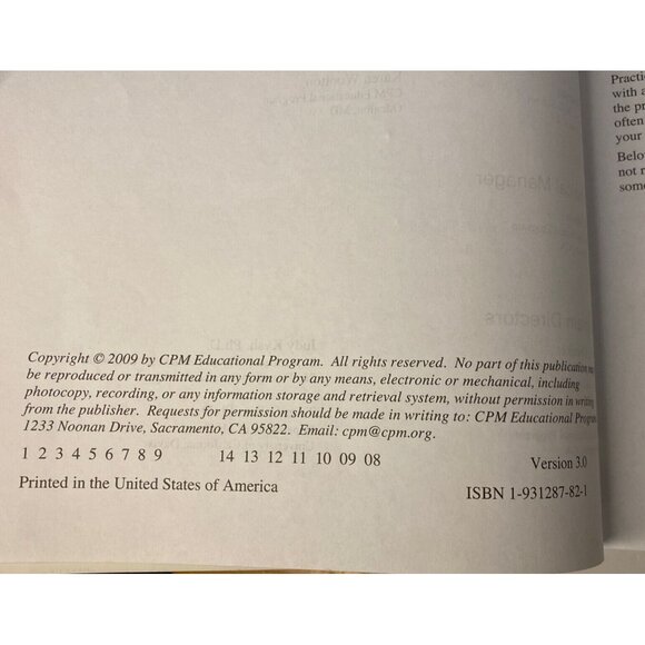 ALGEBRA 2 CONNECTIONS PARENT GUIDE WITH EXTRA PRACTICE By Kysh Dietiker - Picture 8 of 16